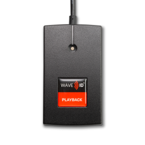 rf IDEAS RDR-7585AKU Wave ID Playback Mifare Black USB Reader