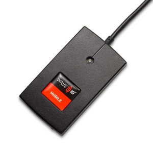 rf IDEAS RDR-30081CKU-MXS WAVE ID Mobile Keystroke HID Mobile Access Black USB Reader