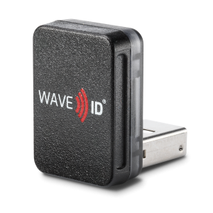 rf IDEAS RDR-6E11AKU-V2 WAVE ID Nano Keystroke Black Vertical USB Reader w/ EM410X Support