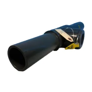 Seametrics EF81T-P-100 PVC Tee Fitting for EX800 Insertion Magmeters, 1" Pipe, Male Stub End