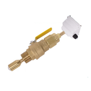 Seametrics EX150B EX100/200-Series Hot Tap Adj Depth Insertion Magmeter, Brass Sensor, 3"-10" Pipe