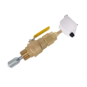 Seametrics EX150S EX100/200-Series Hot Tap Adj Depth Insertion Magmeter, 316 SS Sensor, 3"-10" Pipe (Incl. Bronze Valve Assembly)