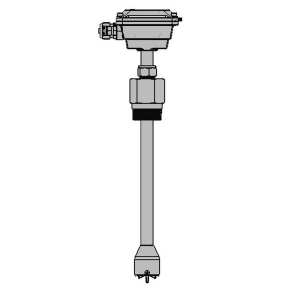 Seametrics IP219B IP100/200-Series Adjustable Depth Insertion Paddlewheel Flow Sensor, Brass Sensor, 12"-40" Pipe w/ FT440 Rate/Total Indicator