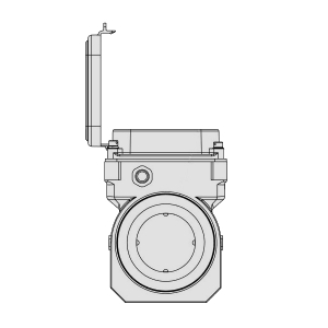 Seametrics WMP101-200 WMP-Series 2" Plastic-Bodied External Powered Magmeter