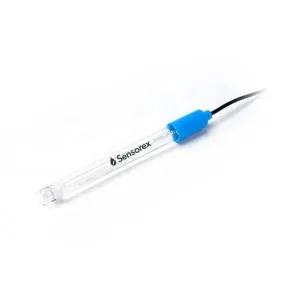 Sensorex S150C S150 Series Polycarbonate Laboratory and General Use pH Sensor, Single Junction