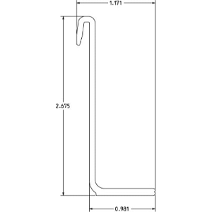 Signal-Tech 38900 SIS-16 16" Sign-in-sign Clips