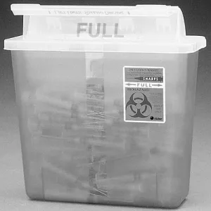 Sklar 10-1265 Sharps Contain Red Cs/20 5qt