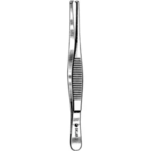 Sklar 97-770 Merit Tissue Forceps - 8", Straight, 1x2 Teeth