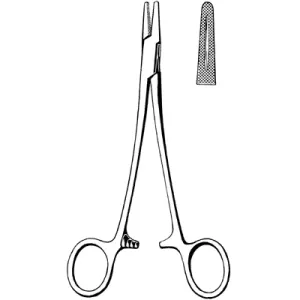 Sklar 97-853 Merit Mayo-Hegar Needle Holder - 7", Serrated with Groove