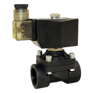 STC 2P160-1/2-3-D-E 1/2" NPT Direct Acting/Lift 2 Way Plastic Solenoid Valve 110VAC EPDM Seal