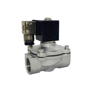 STC 2S250-1-3-D 1" NPT Direct Acting/Lift 2 Way 304 SS Solenoid Valve, 110VAC