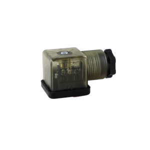 STC 2W200C-DIN-DC DC DIN Housing With Led Indicator, Strain Relief Connector for 2W200C Coil