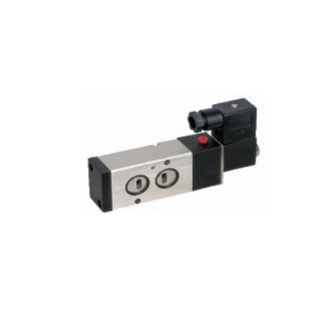 STC 3V320-1/4B-2A-D 1/4" NPT 3 Port 3 Way Double Solenoid Namur Actuator Mount Valve, 24VAC, DIN