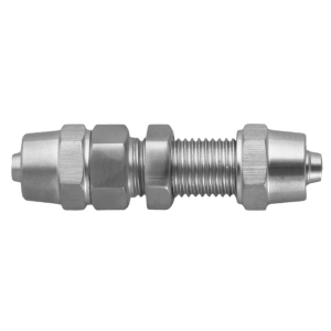 STC BUA 1/4 316 Stainless Steel Barb Compression Bulkbead Union 1/4" OD-5/32" ID Tube