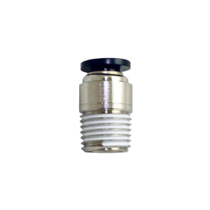 STC CC 3/16 10-32 K Compact Male Connector with Internal Hex, 3/16" OD Tube X 10-32UNF