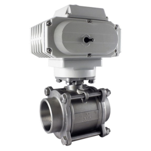 STC E 1-4-PC E-Series 1" NPT Electrically Actuated Ball Valve 2-Way Normally Closed 316 Stainless Steel 4-20 mA (for Proportional Control) 220VAC