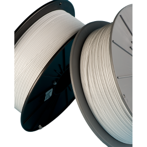 Tach-it 55-2000 1.4" Plastic/Plastic Twist Tie Ribbon (2000 ft.) with Double 27 Gauge Wire