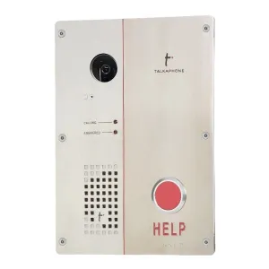 Talkaphone VOIP-500H3 VOIP-500 Series IP Call Station w/ "HELP" Button/Signage and Built-in IP Camera