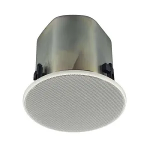 TOA F-2322C Full-Range Processed Ceiling Speaker 5" 25/70.7V Transformer 30W 8Ohm