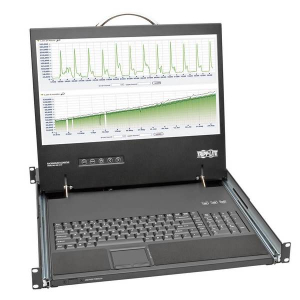 Tripp-Lite B021-000-19-SH 1U Rack-Mount Console with 19-in. LCD, Short-Depth; TAA Compliant