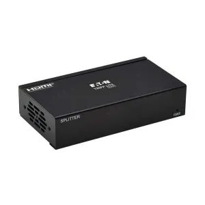 Tripp-Lite B127A-002-BH 2-Port HDMI Over Cat6 Splitter 4K 60 Hz HDR 4:4:4 PoC HDCP 2.2 230 ft. (70.1 m) TAA