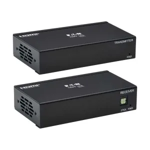 Tripp-Lite B127A-2A1-BHBH 2-Port HDMI over Cat6 Extender Kit, Transmitter/Receiver - 4K 60 Hz, HDR, 4:4:4, PoC, 230 ft. (70.1 m), TAA