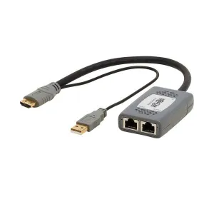 Tripp-Lite B127U-110-PH HDMI Over Cat6 Pigtail Receiver with Repeater 4K 60 Hz 4:4:4 Transceiver HDCP 2.2 230 ft. (70.1 m) TAA