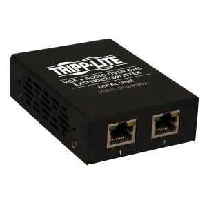 Tripp-Lite B132-002A-2 2-Port VGA Over Cat5/6 Splitter/Extender Box-Style Transmitter for Video/Audio Up to 1000 ft. (305 m) TAA