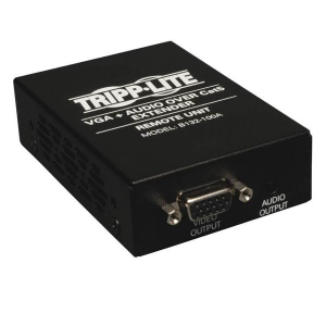 Tripp-Lite B132-100A VGA Over Cat5/6 Extender Box-Style Receiver for Video/Audio Up to 1000 ft. (305 m) TAA