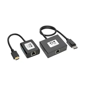 Tripp-Lite B150-1A1-HDMI DisplayPort to HDMI Over Cat5/6 Active Extender Kit Pigtail Transmitter/Receiver for Video/Audio 150 ft. (45 m) TAA
