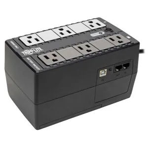 Tripp-Lite INTERNET350U 350VA 210W Standby UPS 6 NEMA 5-15R Outlets 120V 50/60 Hz USB 5-15P Plug Desktop/Wall Mount