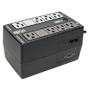 Tripp-Lite INTERNET550SER 550VA 300W Standby UPS 8 NEMA 5-15R Outlets 120V 50/60 Hz DB9 5-15P Plug Desktop/Wall Mount