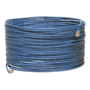 Tripp-Lite N003-075-BL-P Cat5e 350 MHz Snagless (UTP) Ethernet Cable (RJ45 M/M ) Plenum Rated Blue 75 ft. (22.86 m)