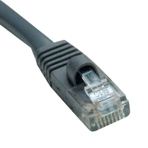 Tripp-Lite N007-150-GY Cat5e 350 MHz Outdoor-Rated Molded (UTP) Ethernet Cable (RJ45 M/M) PoE Gray 150 ft. (45.72 m)
