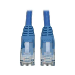Tripp-Lite N201-002-BL50BP Cat6 Gigabit Snagless Molded (UTP) Ethernet Cable (RJ45 M/M) PoE Blue 2 ft. (0.61 m) 50-Piece Bulk Pack