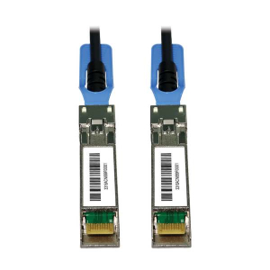 Tripp-Lite N280-05M-28-BK SFP28 to SFP28 25GbE Passive Twinax Copper Cable (M/M) SFP-H25G-CU1M Compatible Black 5 m (16.4 ft.)