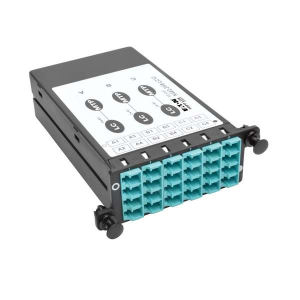 Tripp-Lite N482-3M8-LC12 40/100Gb Breakout Cassette 40Gb to 4 x 10Gb 100Gb to 4 x 25Gb (x3) 8-Fiber OM4 MTP/MPO (Male with Pins) to (x12) LC Duplex