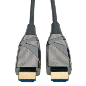 Tripp-Lite P568-45M-FBR 4K HDMI Fiber Active Optical Cable (AOC) - 4K 60 Hz, HDR, 4:4:4 (M/M), 45 m (148 ft.)
