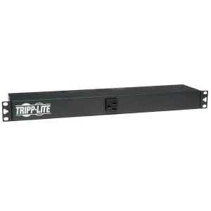 Tripp-Lite PDU1220T6 2.4kW Single-Phase 120V Basic PDU - 13 NEMA 5-15/20R Outlets, L5-20P Input, 6 ft. (1.83 m) Cord, 1U Rack-Mount