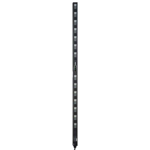 Tripp-Lite PDU3MV6L2120LV 5.7kW 3-Phase Local Metered PDU, 120V Outlets (42 5-15/20R), 208V L21-20P input, 6 ft. (1.83 m) Cord, 0U Vertical, TAA