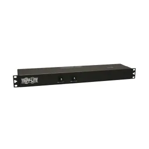 Tripp-Lite PDUH30-ISO 2.9kW Single-Phase Basic PDU with ISOBAR Surge Protection 120V 3840 Joules 12 NEMA 5-15/20R Outlets L5-30P Input 15 ft. Cord 1U