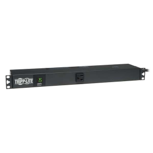 Tripp-Lite PDUMH15-6 1.5kW Single-Phase Local Metered PDU 100-127V Outlets (13 5-15R) 5-15P Input with 6 ft. (1.83 m) Cord 1U Rack-Mount