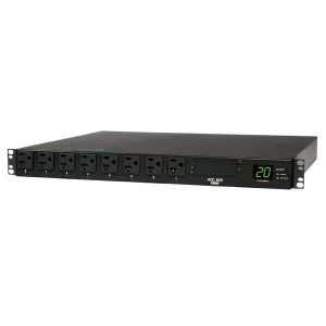 Tripp-Lite PDUMH20AT 1.9kW Single-Phase Local Metered Automatic Transfer Switch PDU 2 120V L5-20P / 5-20P Inputs 16 5-15/20R Outputs 1U TAA