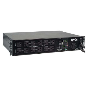 Tripp-Lite PDUMH30AT 2.9kW Single-Phase Local Metered Automatic Transfer Switch PDU 2 120V L5-30P Inputs 24 5-15/20R and 1 L5-30R Outputs 2U TAA