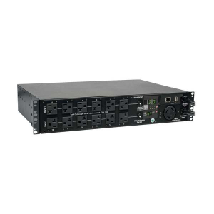 Tripp-Lite PDUMH30ATNET 2.9kW Single-Phase Switched Automatic Transfer Switch PDU 2 120V L5-30P Inputs 24 5-15/20R & 1 L5-30R Outputs 2U TAA