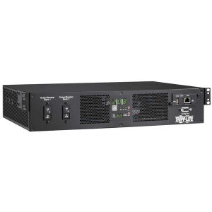 Tripp-Lite PDUMNH32HVAT2 7.4kW 200-240V Single-Phase ATS/Monitored PDU 16 C13 and 2 C19 Outlets Dual IEC 309 32A Blue Inputs 3 m Cords 2U TAA