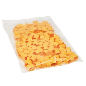 Tripp-Lite PLC20YW Plug-Lock Inserts, C19 Power Cord to C20 Outlet, Yellow, 100 Pack