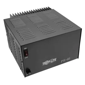 Tripp-Lite PR60 TAA-Compliant 60-Amp DC Power Supply 13.8VDC Precision Regulated AC-to-DC Conversion