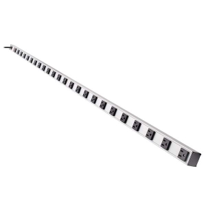 Tripp-Lite PS7224 24-Outlet Vertical Power Strip, 120V, 15A, 5-15P, 72 in., 15 ft. (4.57 m) Cord
