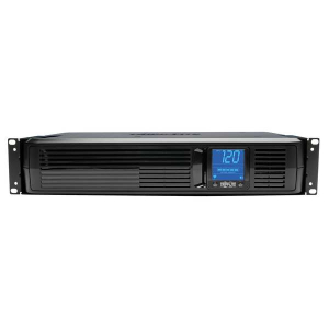 Tripp-Lite SMART1500LCD Smart LCD 1500VA 900W 120V Line-Interactive UPS 8 Outlets USB DB9 2U Rack/Tower